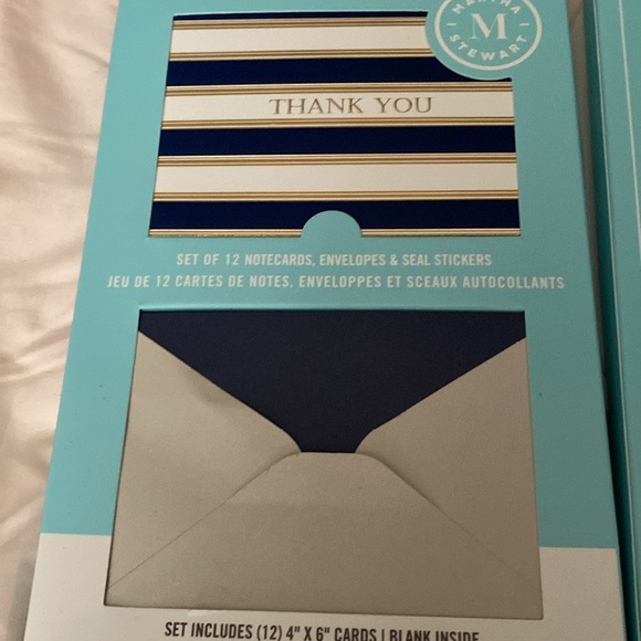 Martha Stewart Thank You Cards - Picture 2 of 3